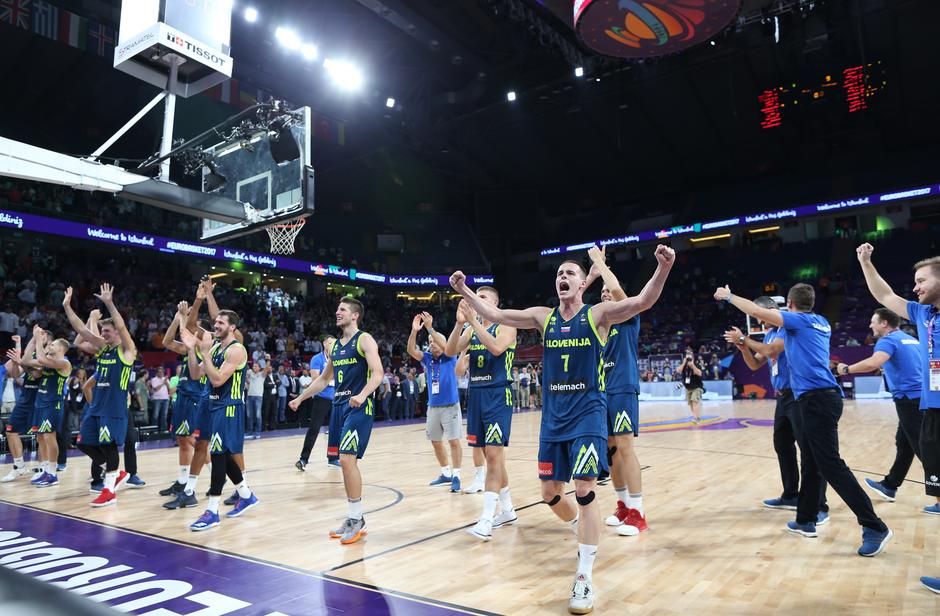 Slovenija Španija EuroBasket 2017 polfinale | Avtor: epa
