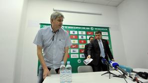 Pipan Möderndorfer Zupančič predstavitev Stožice Union Olimpija novi trener