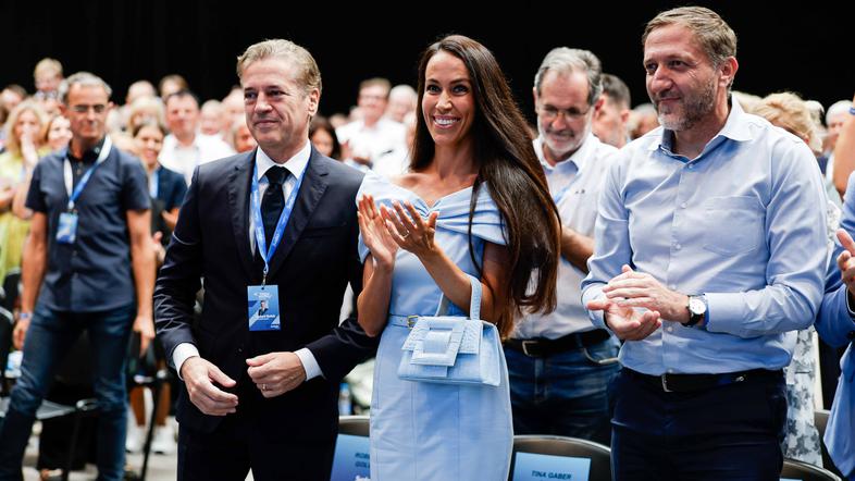 volilni kongres Gibanja Svoboda, Robert Golob, tina gaber golob, Klemen Boštjančič