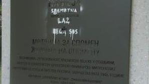 Oskrunitev spomenika