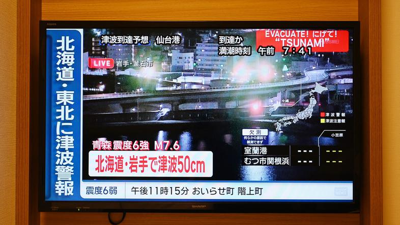 Opozorilo pred cunamijem