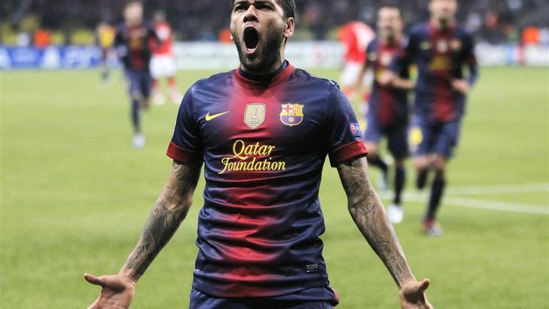Alves Spartak Moskva Barcelona Liga prvakov Lužniki