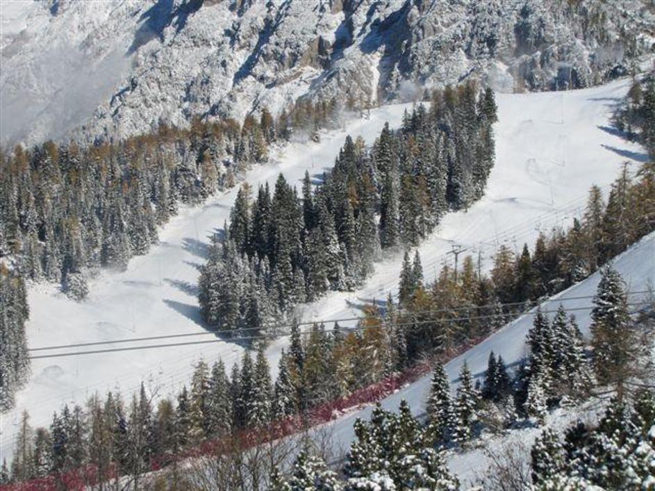 krvavec, zasneževanje, smučišče, smučanje