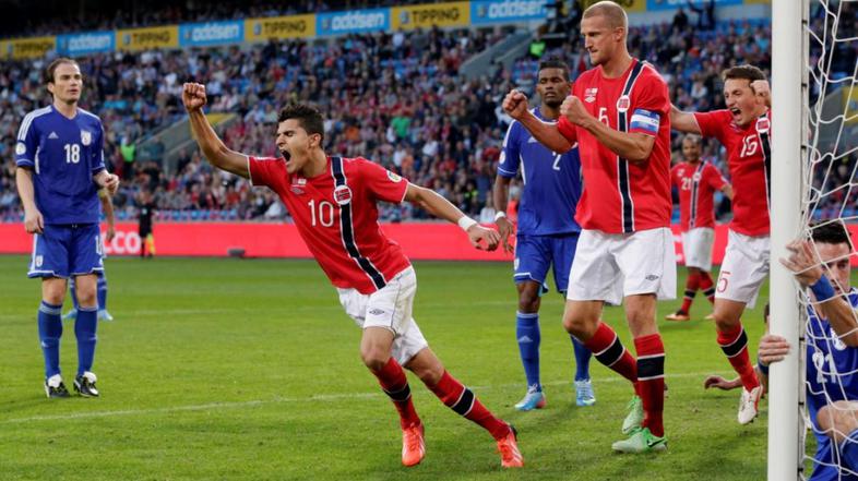 Elyounoussi Hangeland Norveška Ciper kvalifikacije za SP Oslo
