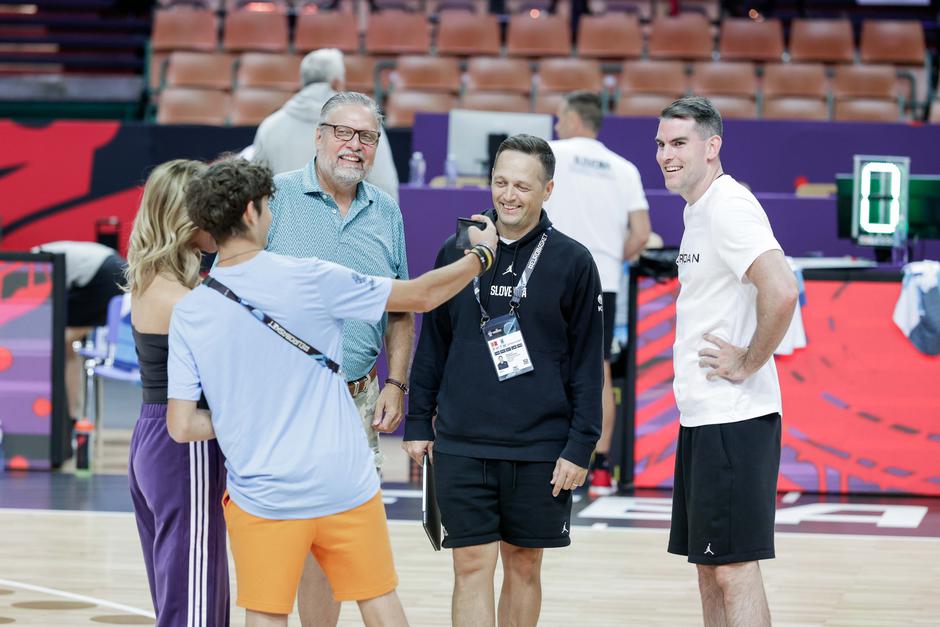 trening košarkarske reprezentance slovenije | Avtor: Saša Despot