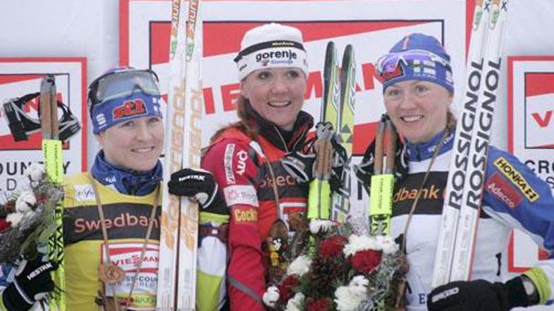 Petra Majdič bi raje imela veliki kristalni globus kot kolajno s SP.