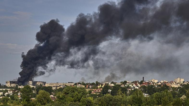 Ukrajina Harkov po ruskem napadu