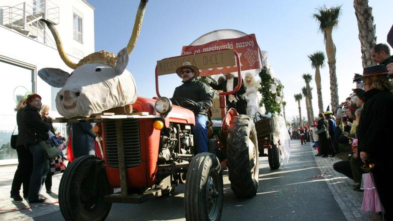 Naslednjo soboto bodo pustni sprevodi in karnevali preplavili vso Slovenijo. (Fo