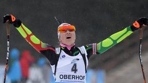 Darja Domračeva biatlon Oberhof