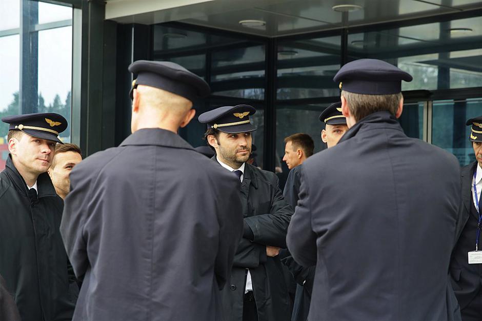 stavka Adria Airways | Avtor: Saša Despot