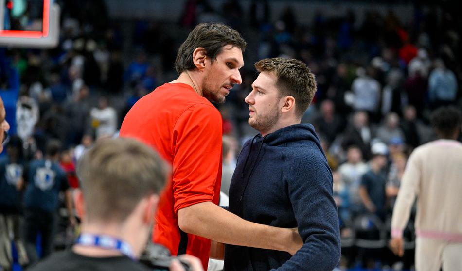 Boban Marjanović, nekdanji soigralec Luke Dončića, morda okrepil Ilirijo