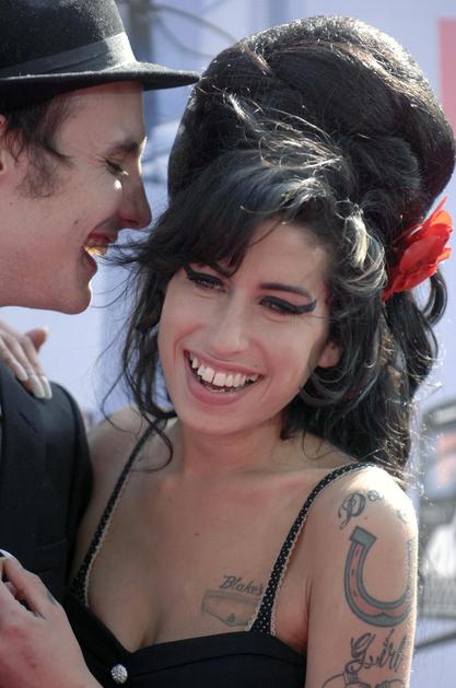 Amy Winehouse in Blake Fielder-Civil