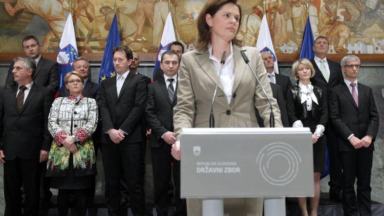 slovenska vlada, vlada, bratušek 