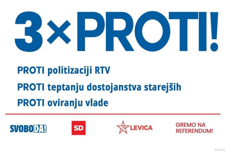 ponarejena grafika referendum | Avtor: GS