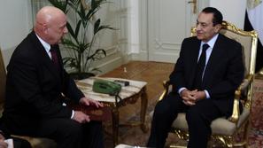 Predsednik Egipta Hosni Mubarak je danes sprejel ruskega namestnika zunanjega mi