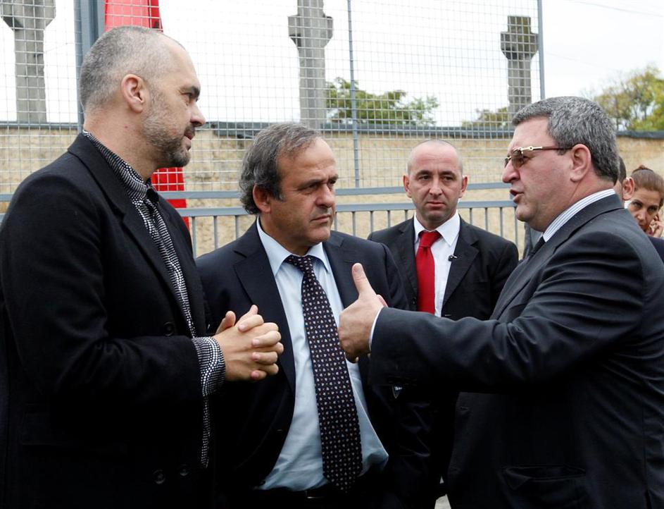 Platini je obiskal Hrvaško