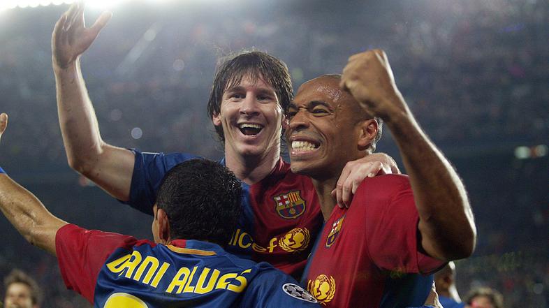 Lionel Messi, Thierry Henry