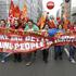 Bruselj, Evropa, demonstracije, javni sektor