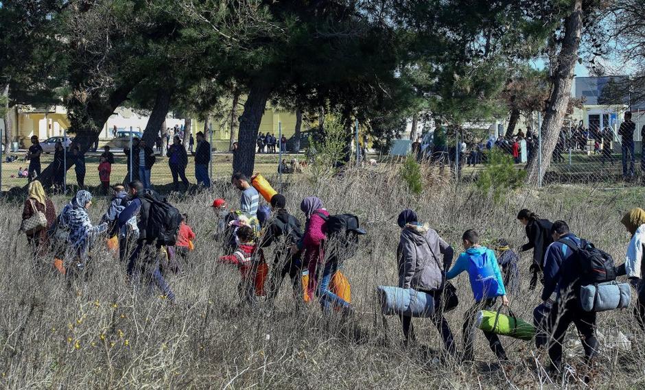 begunci makedonija | Avtor: EPA