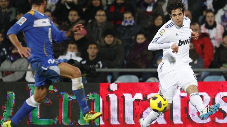 Kaká še ni telesno pripravljen, da bi začel tekmo. Mourinho ga bo v igro pošilja