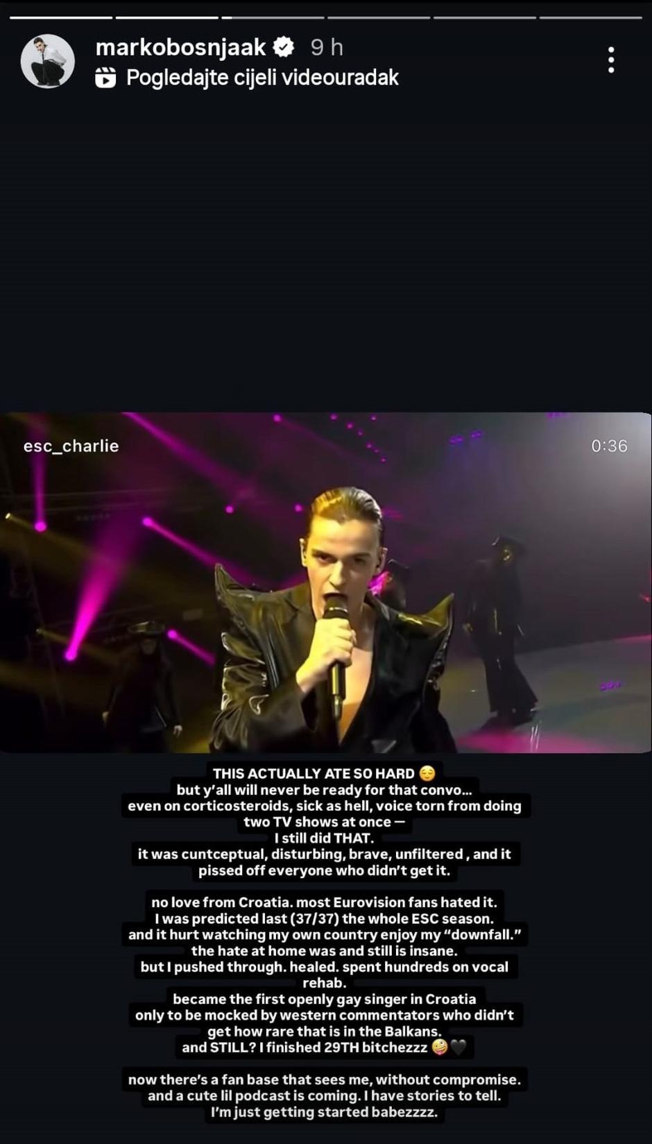 Marko Bošnjak | Avtor: Instagram