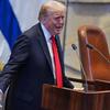 Donald Trump v knesetu