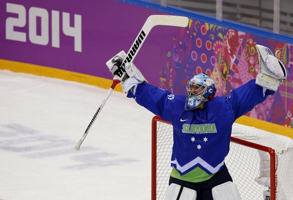 Kristan Slovenija Avstrija hokej repesaž za četrtfinale Soči 2014 | Avtor: Reuters