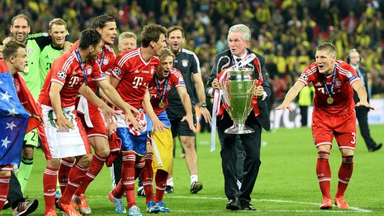 Heynckes Schweinsteiger Mandžukić Neuer Borussia Dortmund Bayern