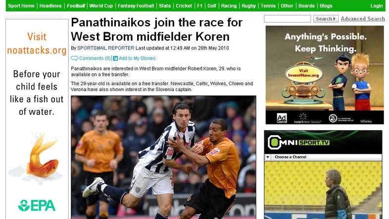 Koren je za zdaj, kot pravi sam, osredotočen zgolj na mundial.(Foto: dailymail.c