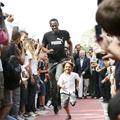 Bolt se je odzval povabilu organizatorja mitinga in se tako preizkusil v teku z 