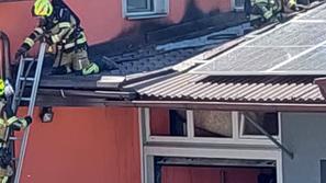 Požar sončne elektrarne