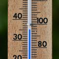 vročina temperatura vročinski val termometer