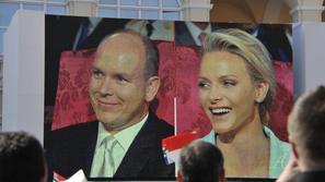 Albert, Charlene Wittstock, poroka, Monako