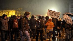 Protesti Ljubljana