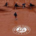 Roland Garros OP Francije dež