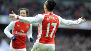 Alexis Sanchez Arsenal Stoke City