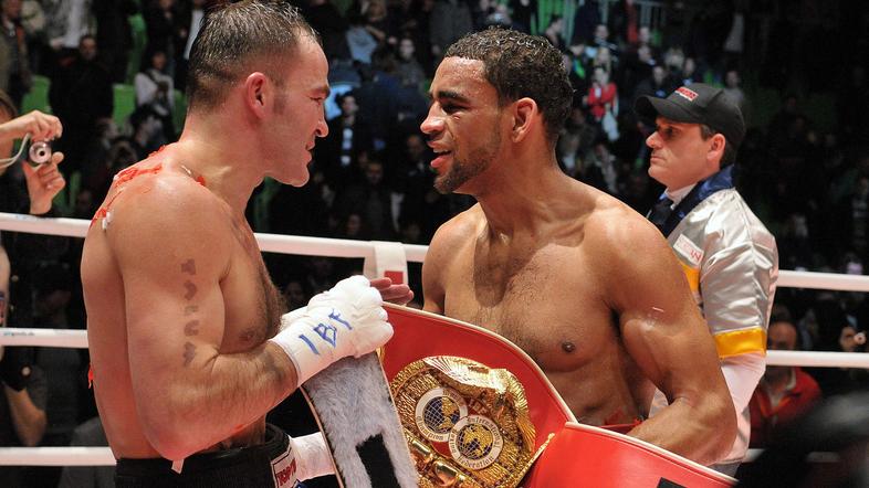 Paul Delgado (desno) je dejal, da ni pričakoval, da bo Dejan Zavec (levo) udarja