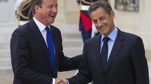 Cameron in Sarkozy 