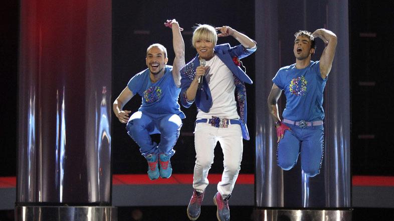 Srbski predstavnik s pesmijo Ovo je Balkan je med današnjimi polfinalisti največ