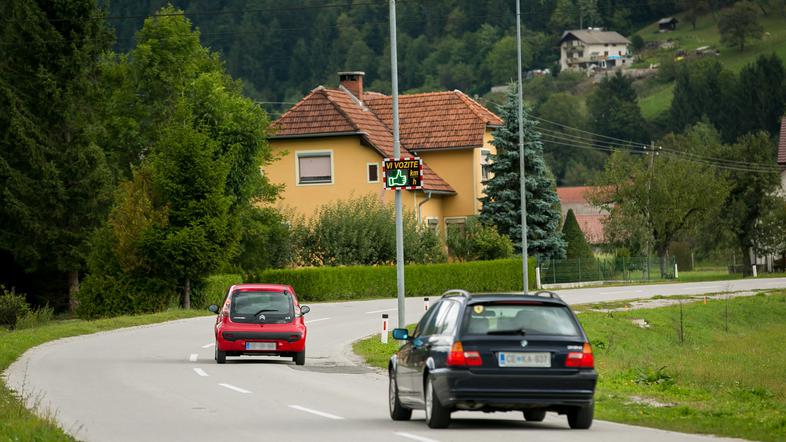 merilnik hitrost prikazovalnik
