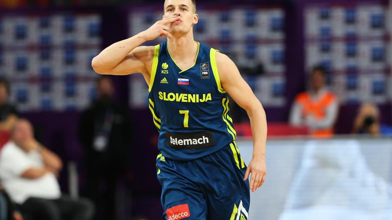 Klemen Prepelič Slovenija Španija EuroBasket 2017