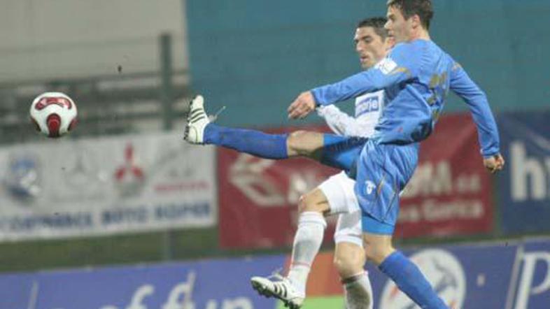 Nogometaši Gorice imajo pred povratnim srečanjem dobre možnosti za napredovanje.