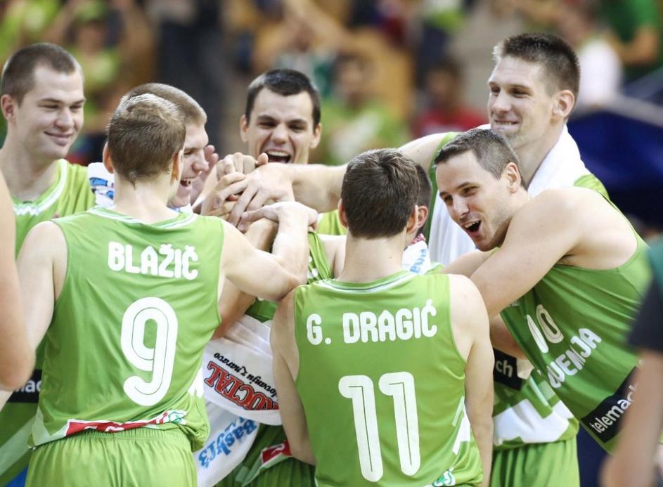 Gruzija Slovenija EuroBasket Celje Zlatorog Dragić Nachbar Vidmar Blažič