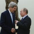 John Kerry in Vladimir Putin