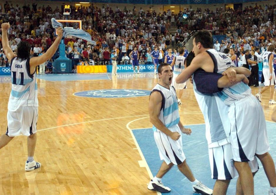 argentinski košarkarji, OI 2004 | Avtor: Profimedias