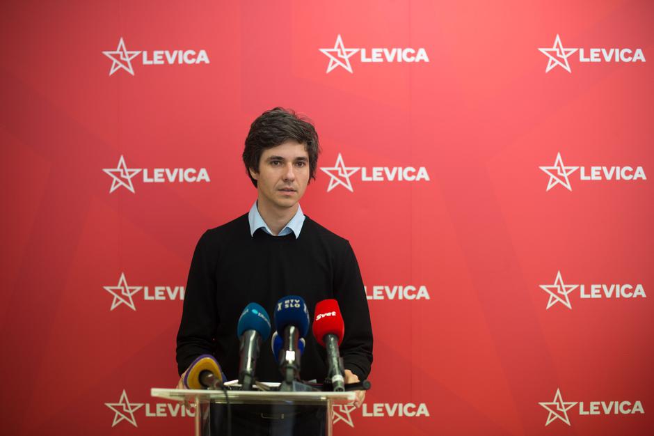 Luka Mesec, koordinator stranke Levica | Avtor: Anže Petkovšek