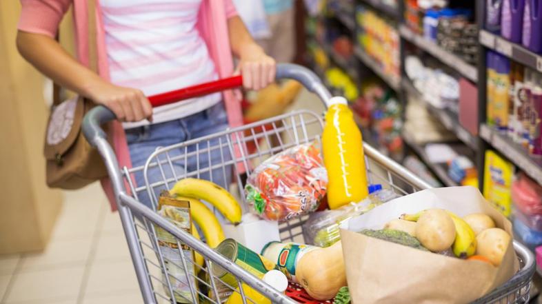 nakupovalni voziček