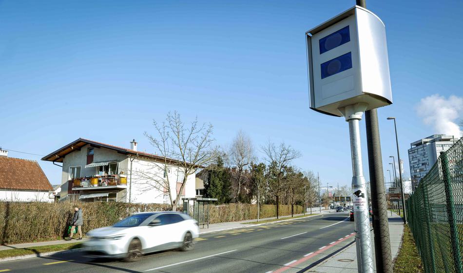 To je radar, ki ujame več kot četrtino vseh prehitrih voznikov v Ljubljani