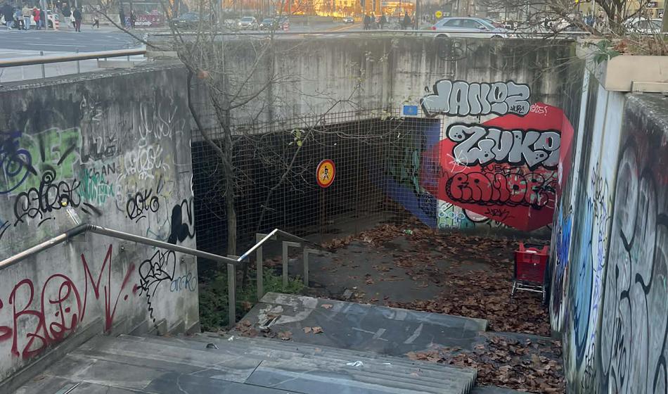 Zato Ljubljančani že nekaj časa ne smejo uporabljati podhoda pri Aleji