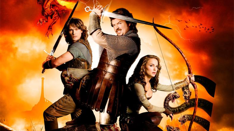 Na poti se jima pridruži zapeljiva bojevnica Isabel (Natalie Portman), ki v Fabi